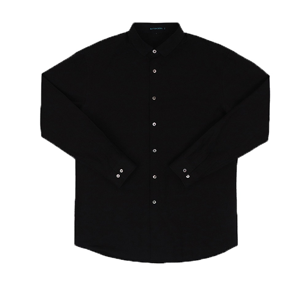 Solid Basic Shirts (Black)